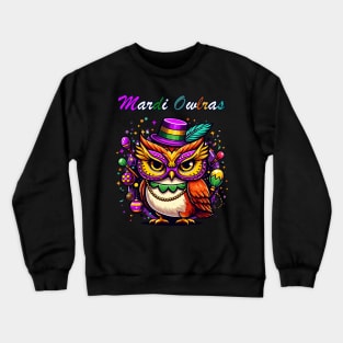 Mardi Owlras Crewneck Sweatshirt